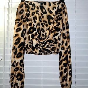 Forever 21 cheetah top